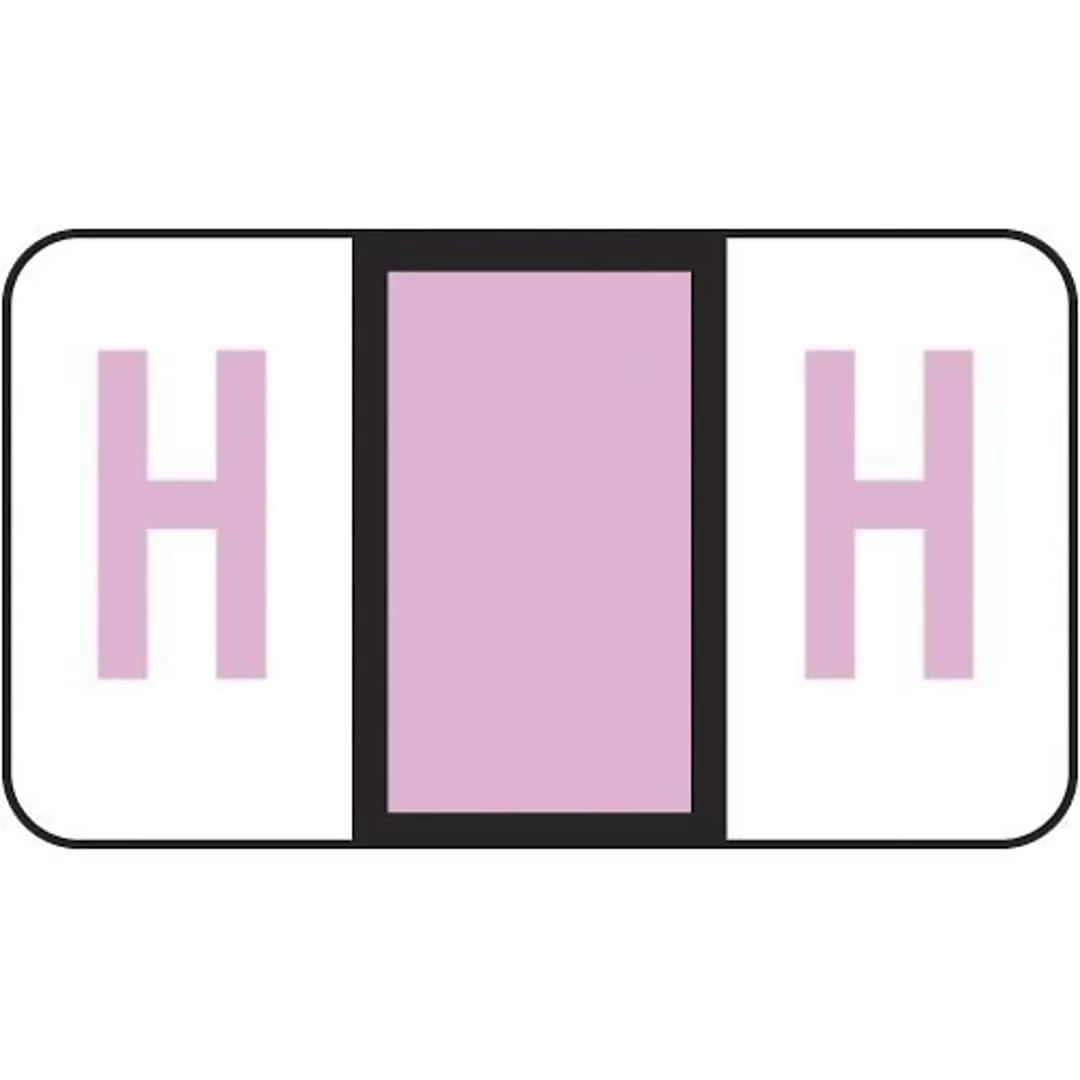 Medical Arts Press® Jeter® Compatible 5100 Series Alpha Roll Labels, "H"