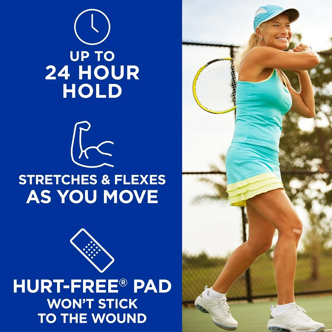 Band-Aid Brand Flexible Fabric Adhesive Bandages, All One Size, 100 Count (556241) - Image 3