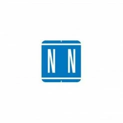 Medical Arts Press® GBS® Compatible 1900 Series Alpha Pack Labels; "N"
