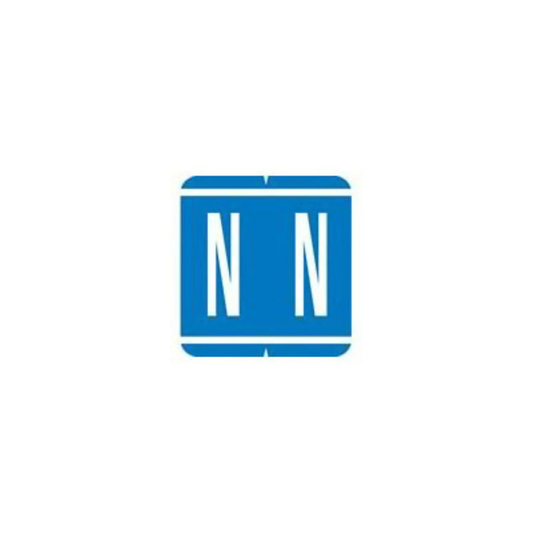 Medical Arts Press® GBS® Compatible 1900 Series Alpha Pack Labels; "N"