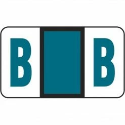 Medical Arts Press® POS® Systems Compatible 3300 Series Alpha Sheet Labels; "B"