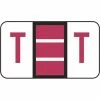 Medical Arts Press® Jeter® Compatible 5100 Series Alpha Roll Labels, "T"