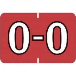 Medical Arts Press® Colwell Jewel Tone® Compatible Alpha Binder Sheet Labels; "O"