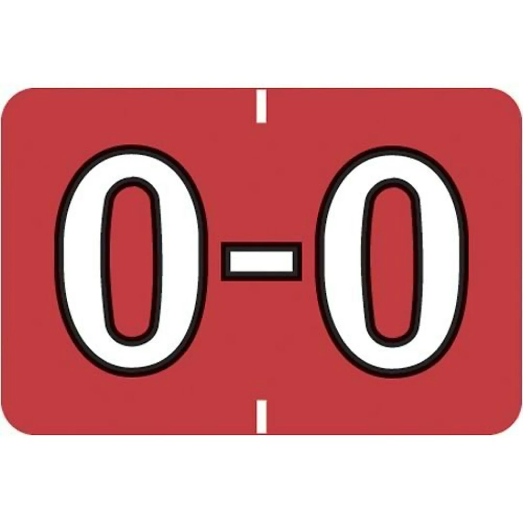 Medical Arts Press® Colwell Jewel Tone® Compatible Alpha Binder Sheet Labels; "O"