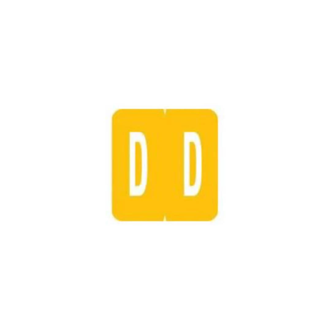 Medical Arts Press® GBS® Compatible 1900 Series Alpha Pack Labels; "D"