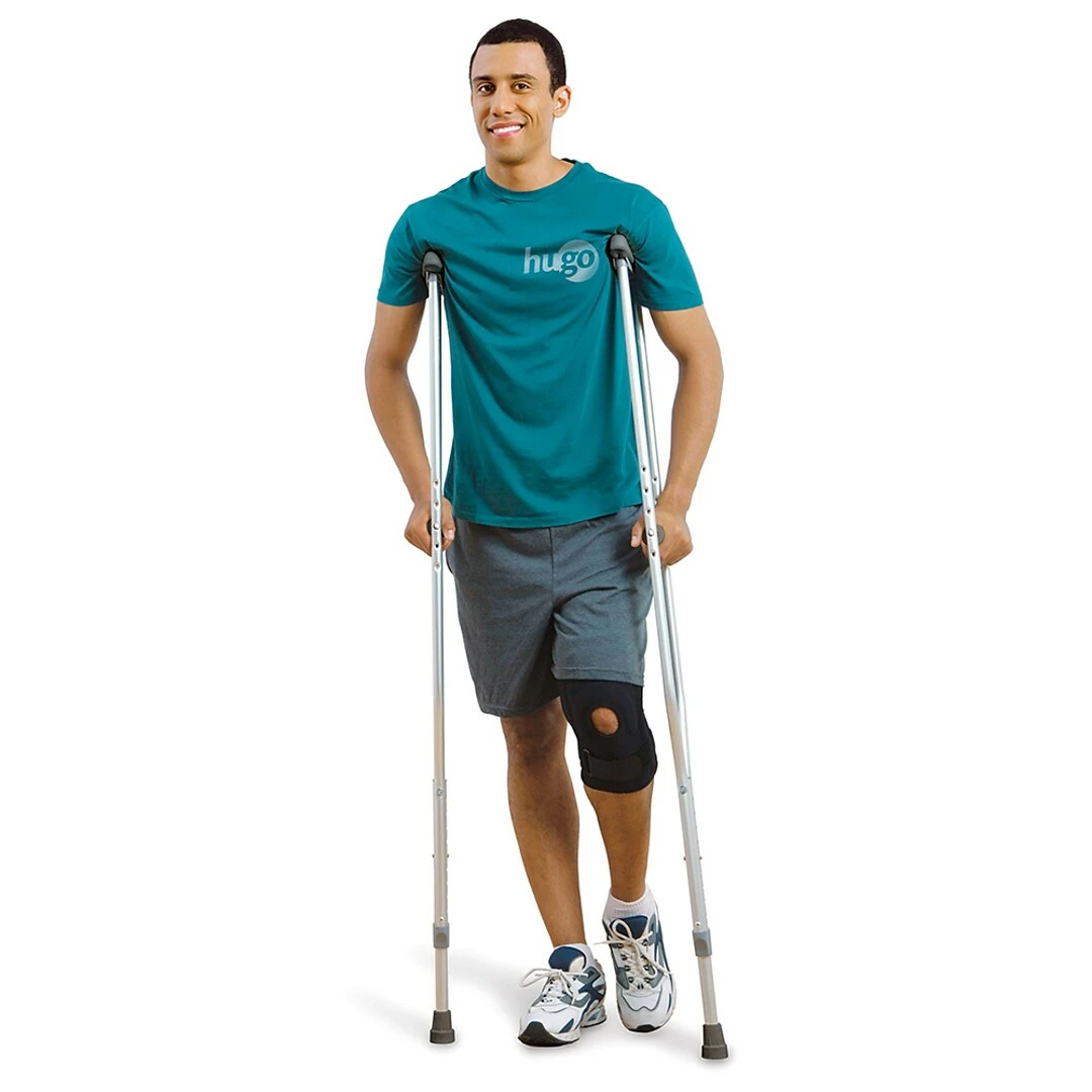 Drive Medical Hugo Lightweight Adjustable Aluminum Crutches, Adult (721-785) - Image 2
