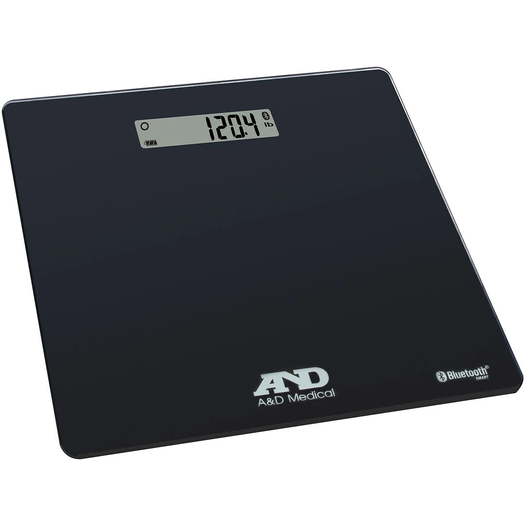 A&D Engineering Premium Wireless UC-352BLE Weight Tracking Scale, Black, 450 Lb. Capacity - Image 2