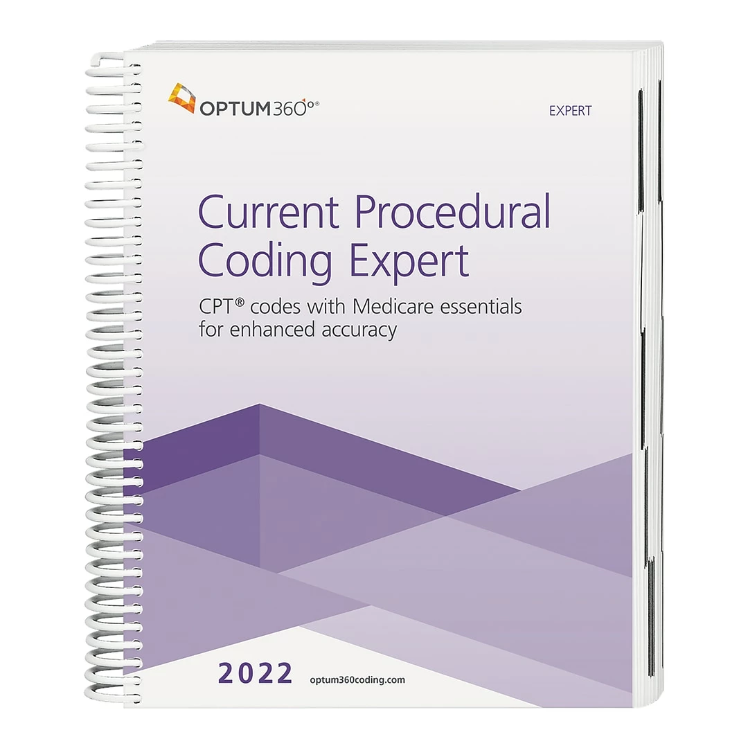 Optum 360 Optum360 2022 Current Procedural Coding Expert - Professional Edition Spiral (BCE22)