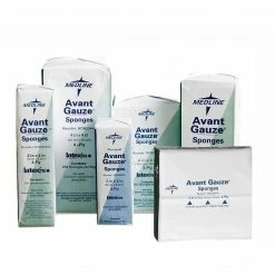 Medline Avant Gauze® Non-woven Non-sterile Sponges, 4" X 4" Size, 4 Ply, 2000/Pack