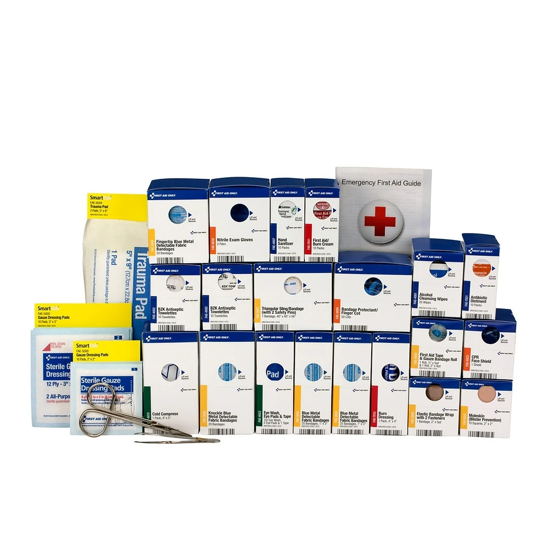 First Aid Only™ ANSI A+ SmartCompliance Large Food Service First Aid Kit Refill For Up To 50 People (90828)