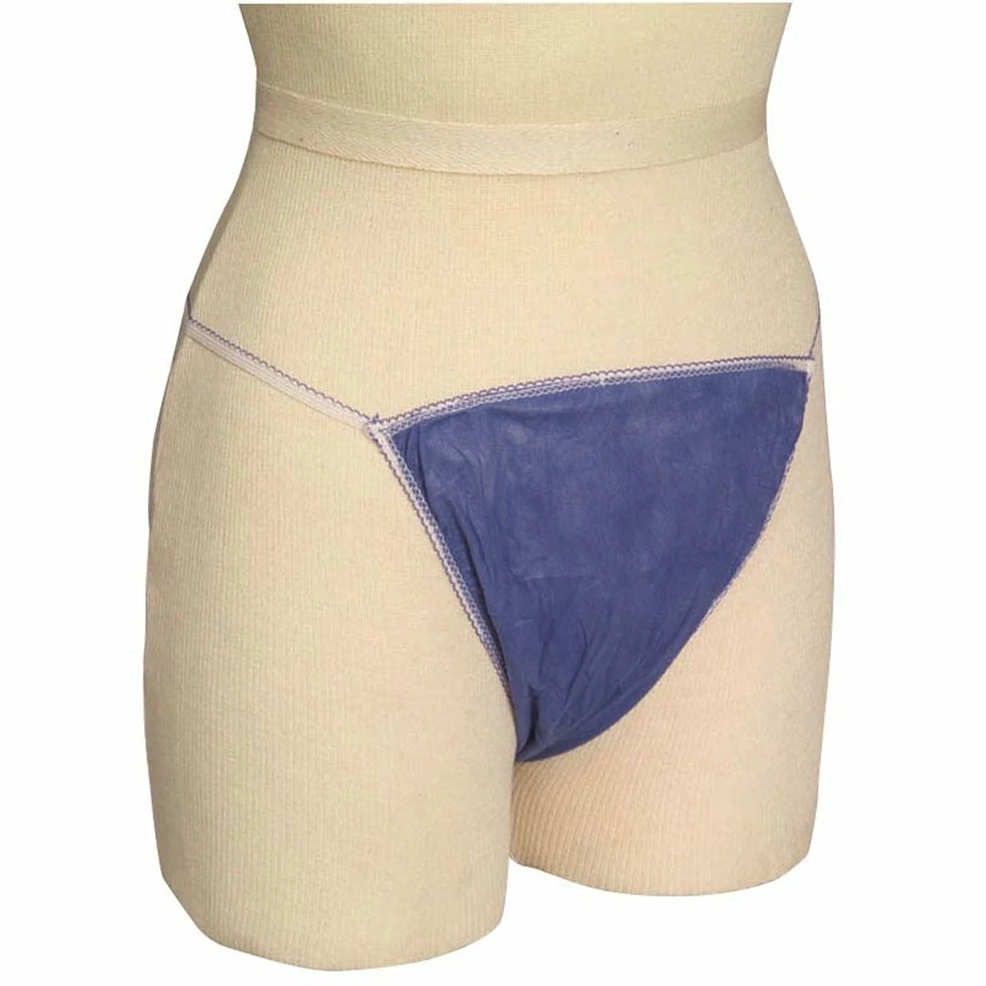 TIDIĀ® Disposable Bikini Briefs, Blue, 200/CT