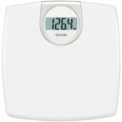 Taylor Precision Products 702940133 Lithium Digital Scale, White, 330 Lbs. Capacity