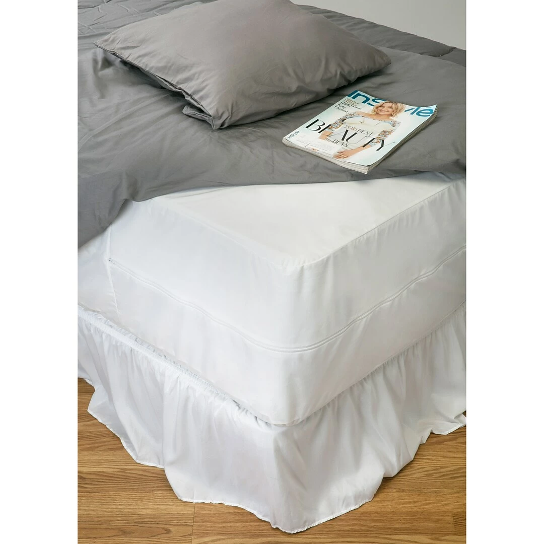 Simplify Home Details Mattress Protector, Sanitized Waterproof, Full Size (26431) - Image 6