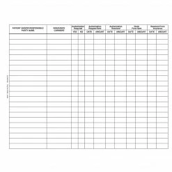 Medical Arts Press® Insurance Record Log Book