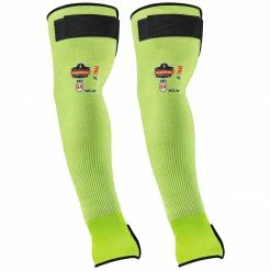 ProFlex By Ergodyne Ergodyne ProFlex 7941-PR Cut-Resistant Arm Sleeve, ANSI A4, Lime, 18 In, 1 Pair (17943)