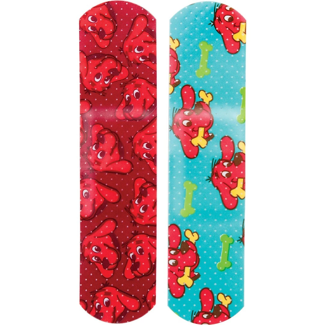 SmileMakers Clifford® Adhesive Bandages; 100 PCS - Image 2