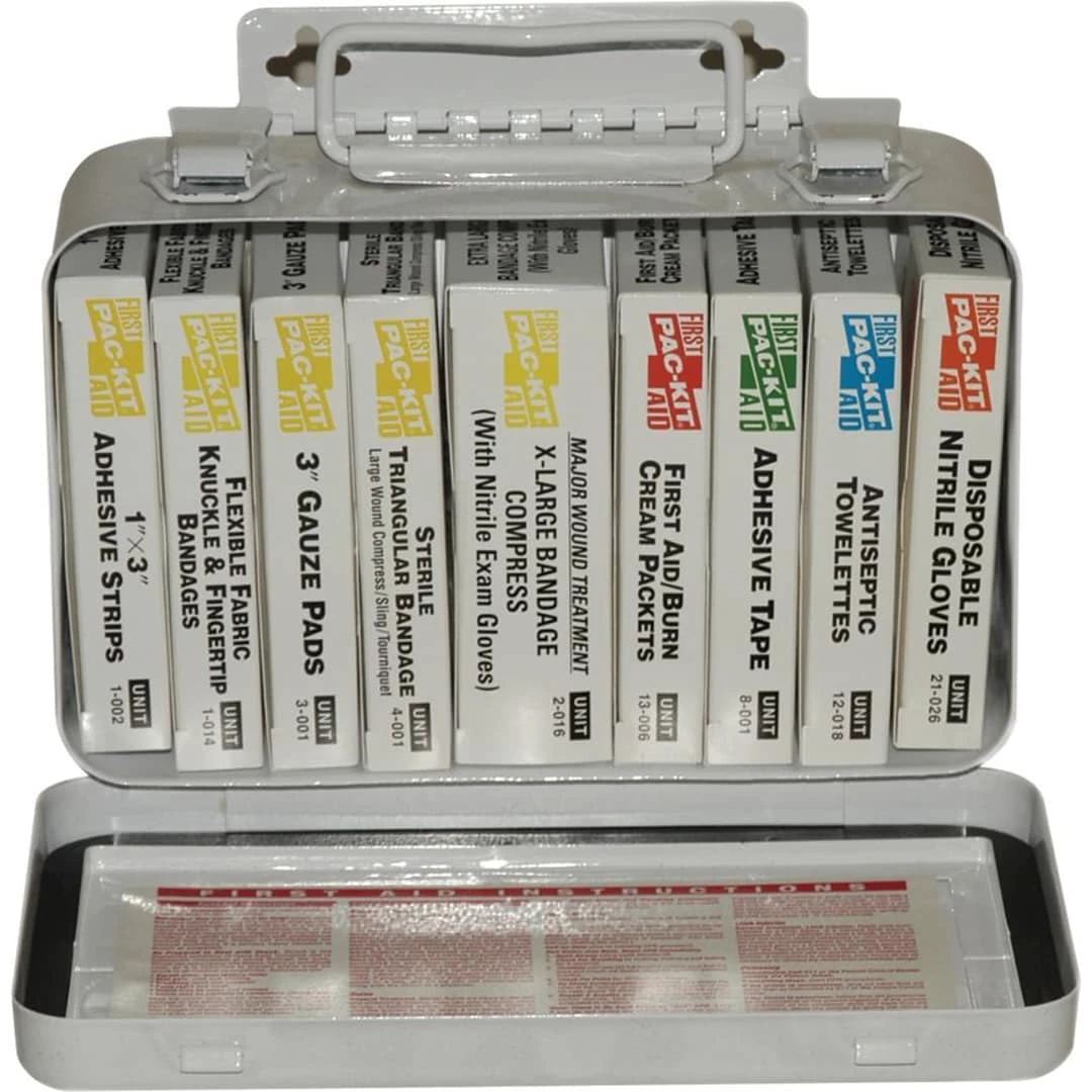 Pac-Kit® Vehicle First Aid Kit, 10 Person