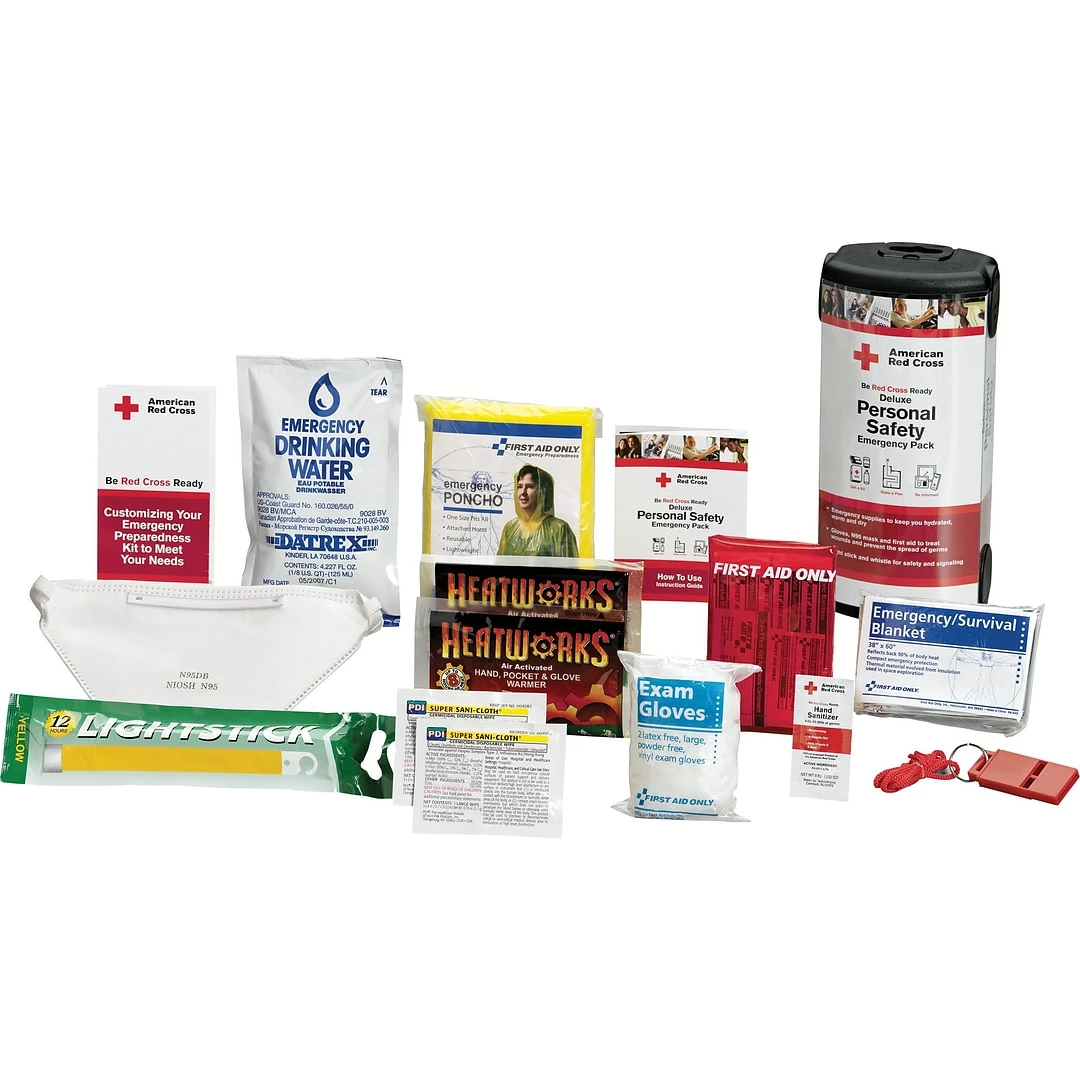 First Aid Only Deluxe Personal Safety Emergency Pack (FAORC613)