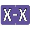 Medical Arts Press MAP™ Barkley™ & Sycom® Compatible Alpha Roll Style Labels; "X"