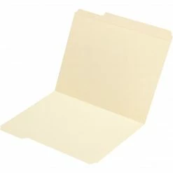 Medical Arts Press 8" Tab File Folders, Letter, Manila, 100/Box (31454)