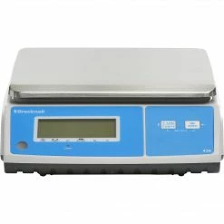 Brecknell Model 430 Digital Portion Control Scale,White/Silver/Blue, 30 Lbs. Capacity