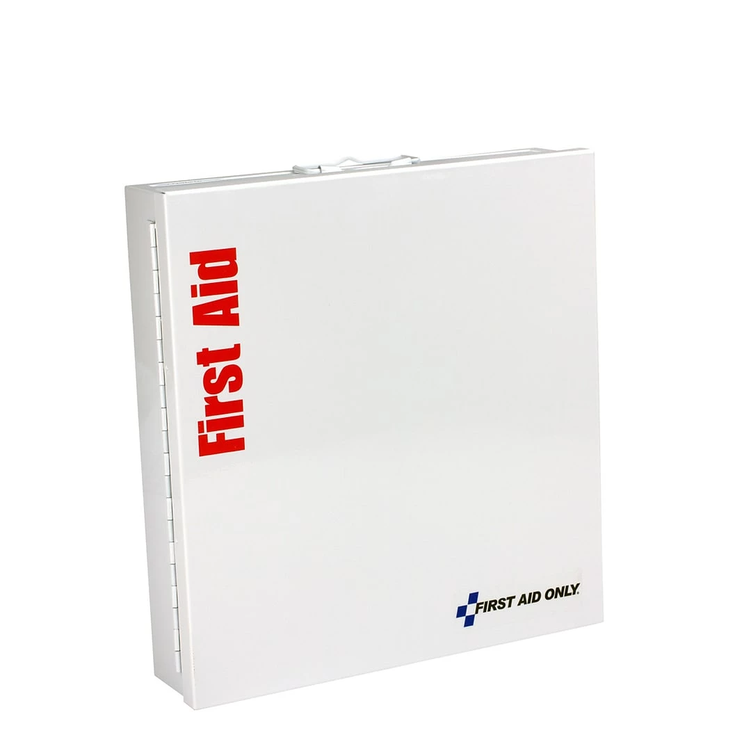 First Aid Only SmartCompliance Office Cabinet, ANSI Class A/ANSI 2021, 50 People, 241 Pieces, White, Kit (746000-021) - Image 4