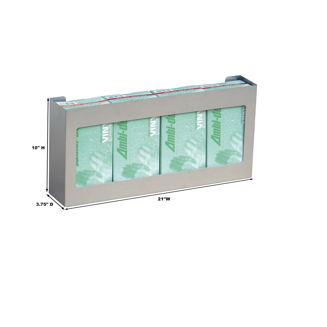 Omnimed Quad Stainless Steel Glove Box Holder (305304) - Image 2