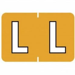 Medical Arts Press® Barkley® & Sycom® Compatible Alpha Sheet Style Labels, "L"