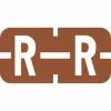 Medical Arts Press® TAB® Products Compatible Alpha Mini Label Sheets, "R"