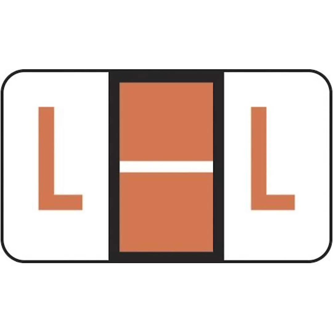 Medical Arts Press® Jeter® Compatible 5100 Series Alpha Roll Labels, "L"