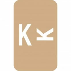Medical Arts Press® Smead® Alpha-Z® Compatible Alpha Roll Labels, "K"