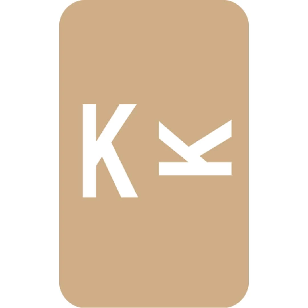 Medical Arts Press® Smead® Alpha-Z® Compatible Alpha Roll Labels, "K"