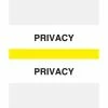 Medical Arts Press® Standard Preprinted Chart Divider Tabs; Privacy, Yellow