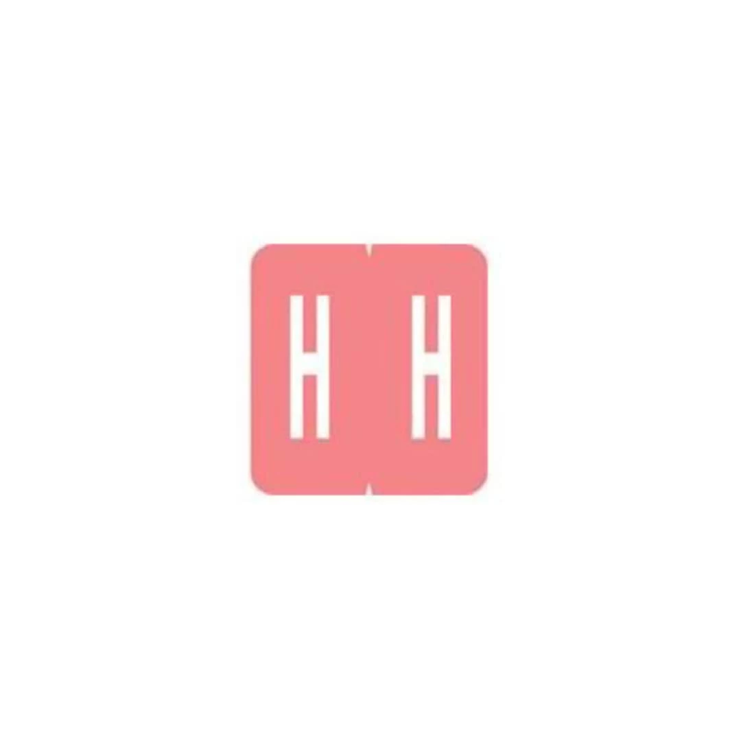 Medical Arts Press® GBS® Compatible 1900 Series Alpha Pack Labels; "H"