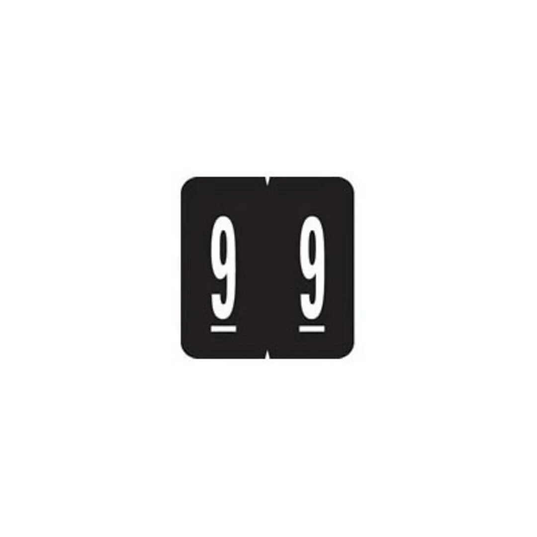 Medical Arts Press® GBS® Compatible 1900 Series Numeric Roll Labels; "9"