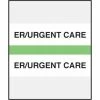 Medical Arts Press® Standard Preprinted Chart Divider Tabs; ER/Urgent Care, Green