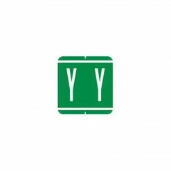 Medical Arts Press® GBS® Compatible 1900 Series Alpha Roll Labels; "Y"