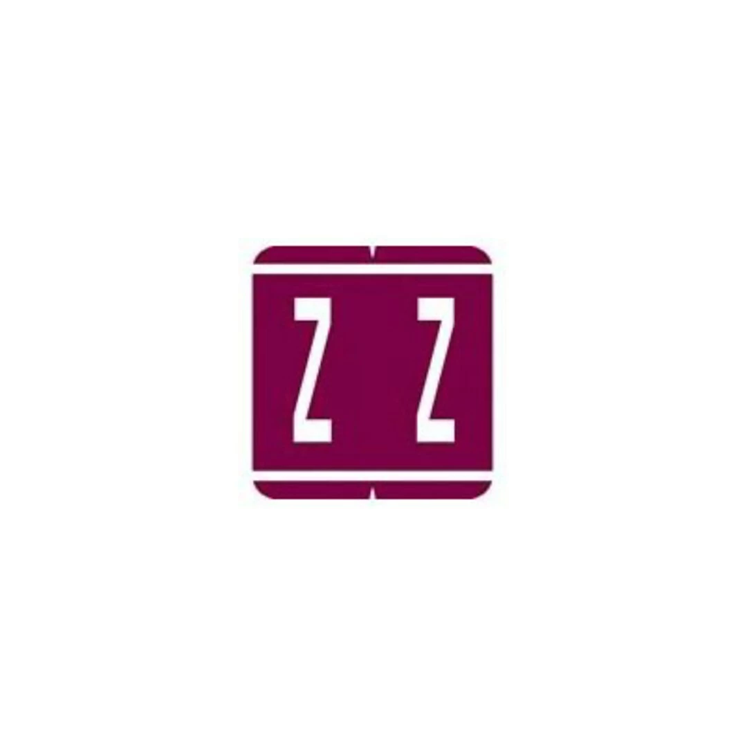 Medical Arts Press® GBS® Compatible 1900 Series Alpha Pack Labels; "Z"