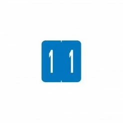 Medical Arts Press® GBS® Compatible 1900 Series Numeric Roll Labels; "1"