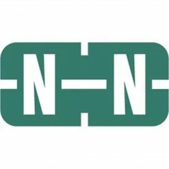 Medical Arts Press® TAB® Products Compatible Alpha Mini Label Sheets; "N"