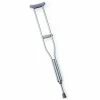 Medline Standard Aluminum Crutches, Adult, 8/Pack