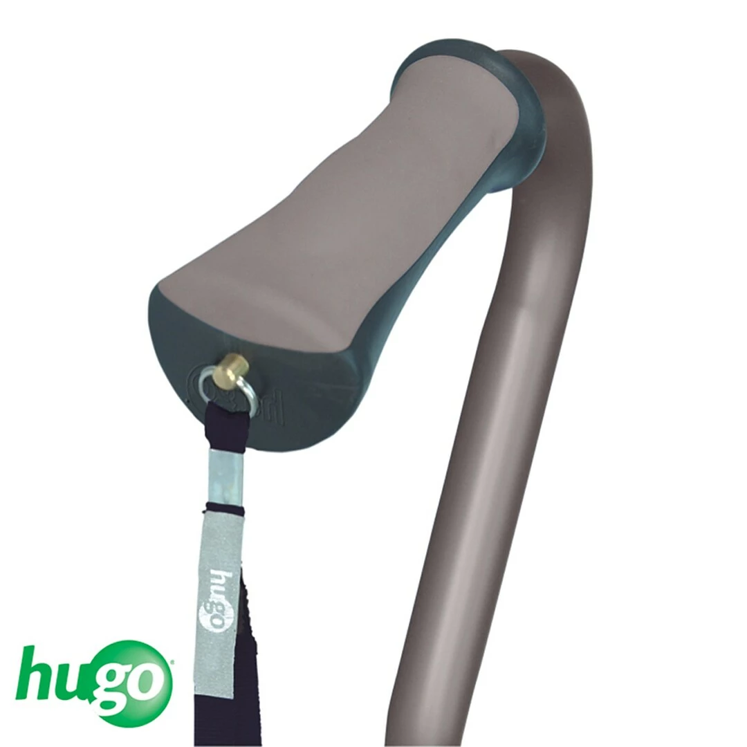 Drive Medical Hugo QuadPod Offset Cane With Ultra Stable Cane Tip, Smoke (731-858) - Image 3