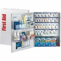First Aid OnlyĀ® XL SmartComplianceĀ® General Business First Aid Cabinet With Medications, Metal (90732)
