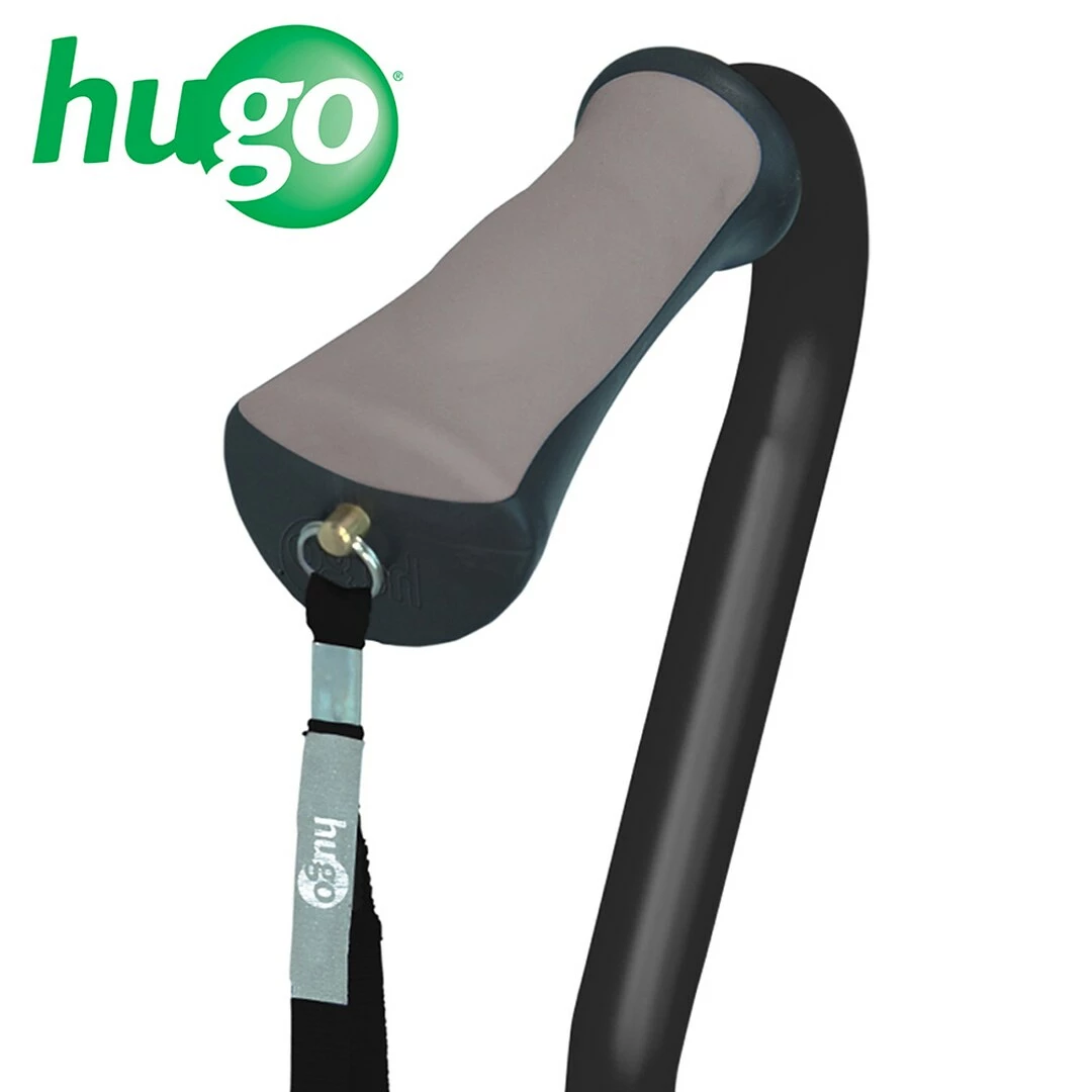 Drive Medical Hugo QuadPod Offset Cane With Ultra Stable Cane Tip, Aquamarine (731-859) - Image 3