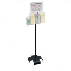 Omnimed Hygiene Station Bundle W Stand & Sign Holder (304006_311)