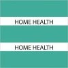 Medical Arts Press® Large Chart Divider Tabs; Home Health, Teal