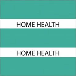 Medical Arts Press® Large Chart Divider Tabs; Home Health, Teal