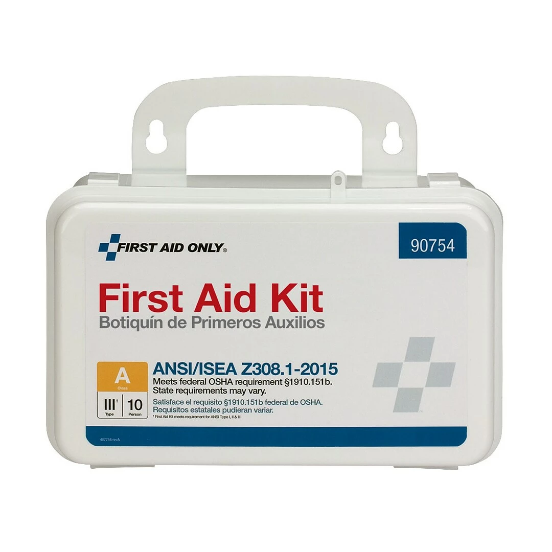 First Aid Only™ ANSI A Bulk Hard Plastic First Aid Kit For 10 People (90754) - Image 3