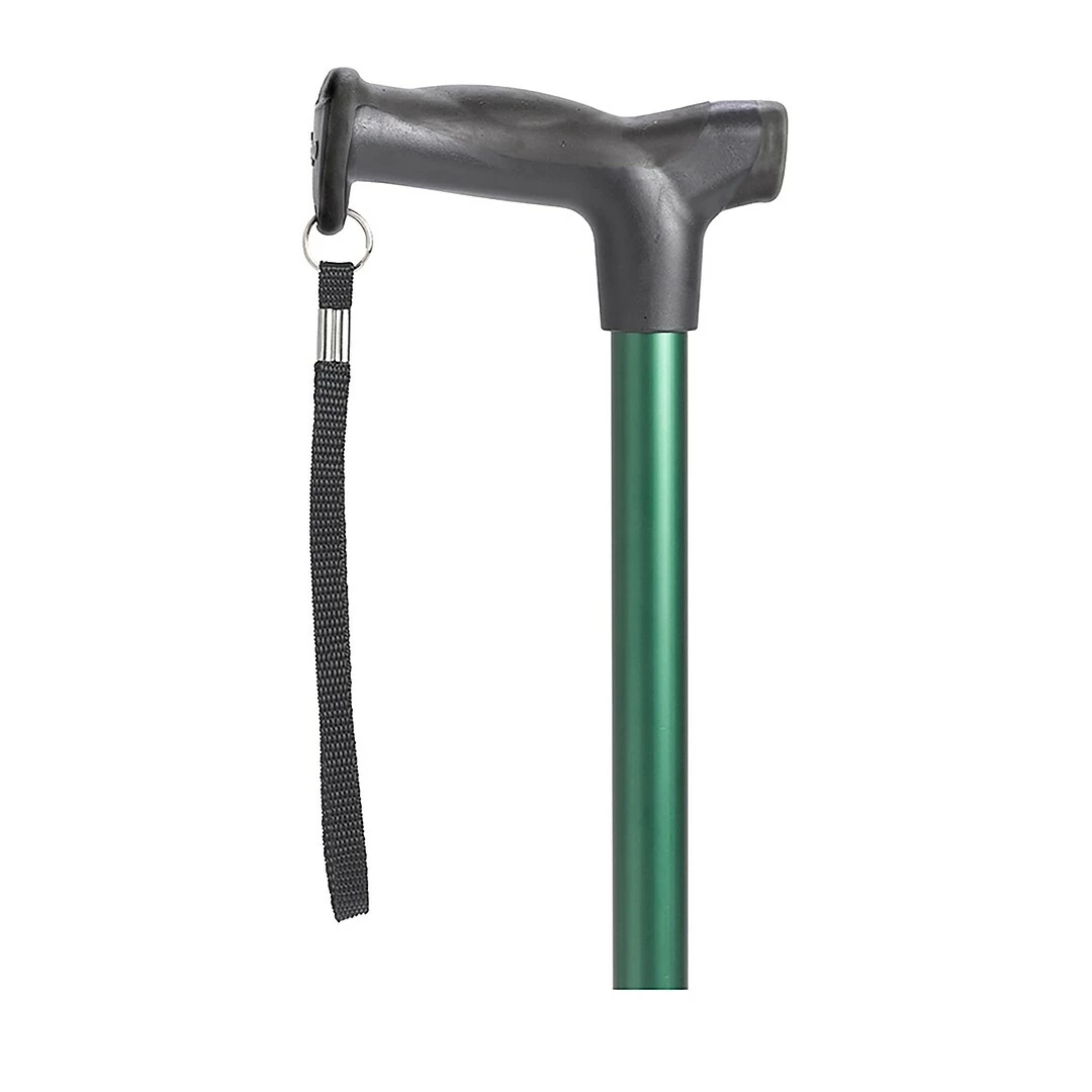 Drive Medical Comfort Grip T Handle Cane, Forest Green (RTL10336FG) - Image 2