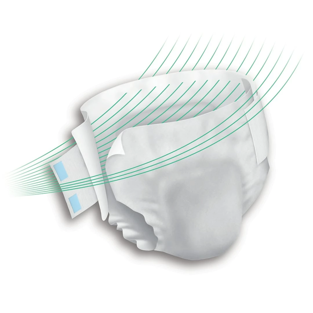 Prevail® Breezers360™ Incontinence Briefs, Ultimate Absorbency, Size 3, 60/CT - Image 2